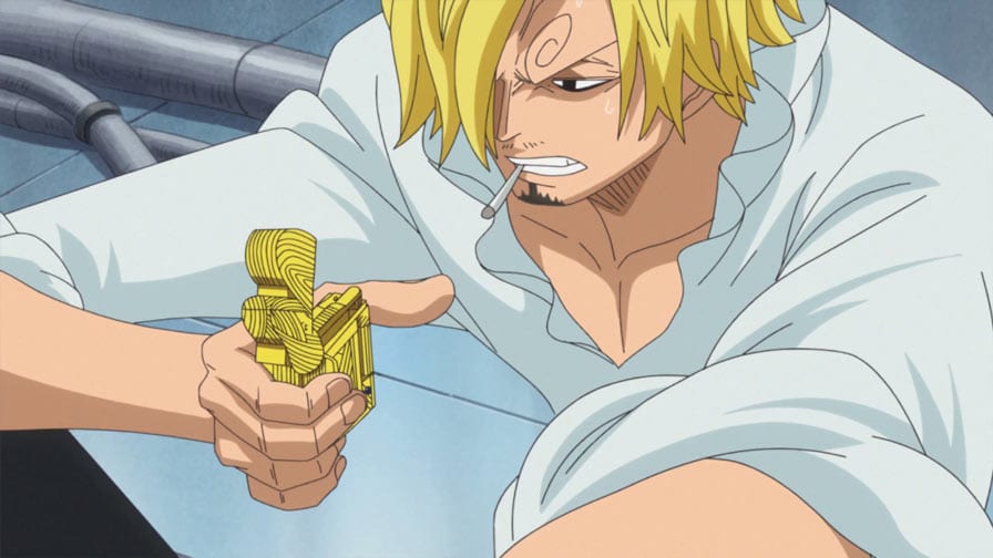 Ok, podemos entregar o troféu de família do ano para a do Sanji. 