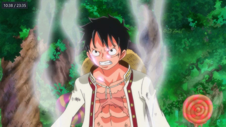 NOVO EPISÓDIO DE ONE PIECE. LUFFY DOMINA UM RAIO. #onepiece #luffy #an