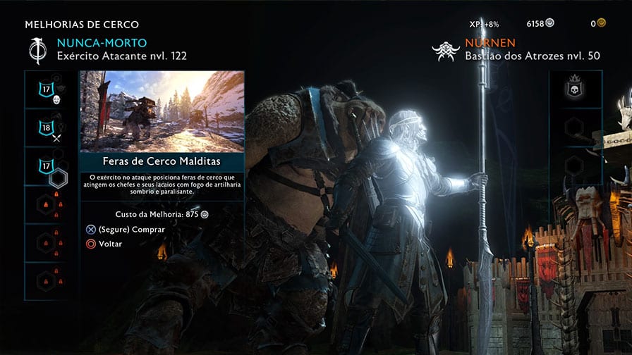 Análise: Shadow of War evoluiu do primeiro e entrega um jogo redondo -  Combo Infinito