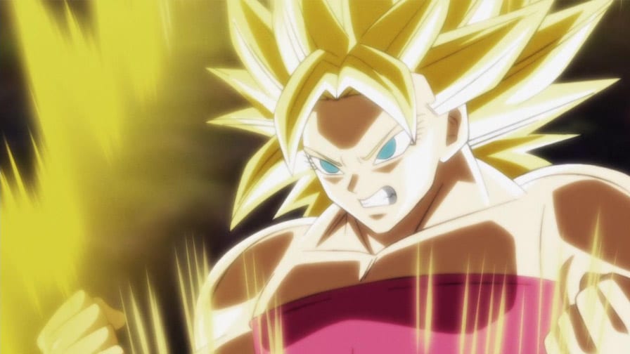 transformação em Dragon Ball Super