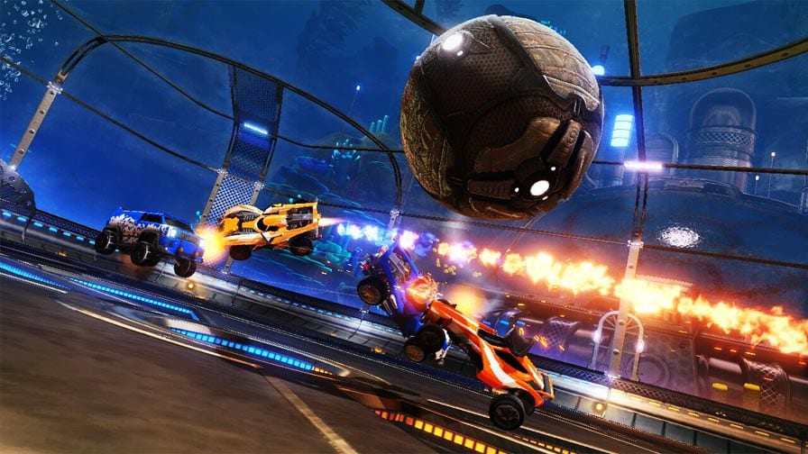 ROCKET LEAGUE - JOGO DE FUTEBOL com CARROS! SENSACIONAL 