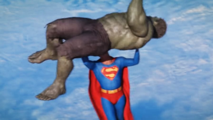 Superman vs Hulk