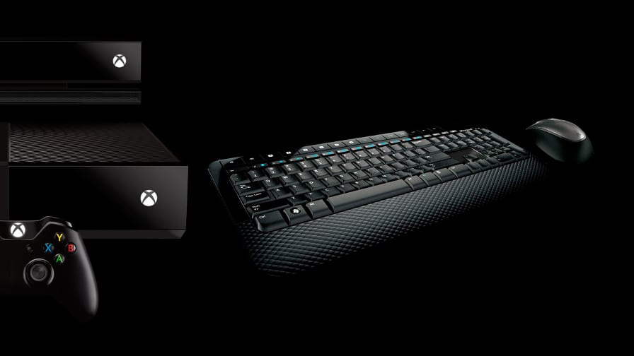 mouse e teclado no Xbox One