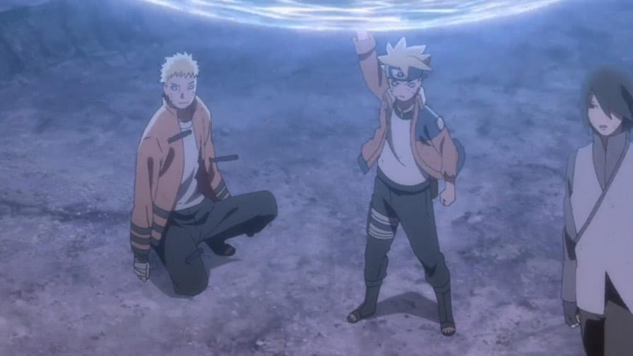 BORUTO CAP 65 SASUKE LUTANDO E BORUTO DUBLADO! 