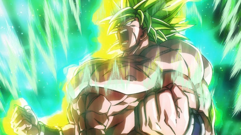 Imagens do mangá de Dragon Ball Super: Broly