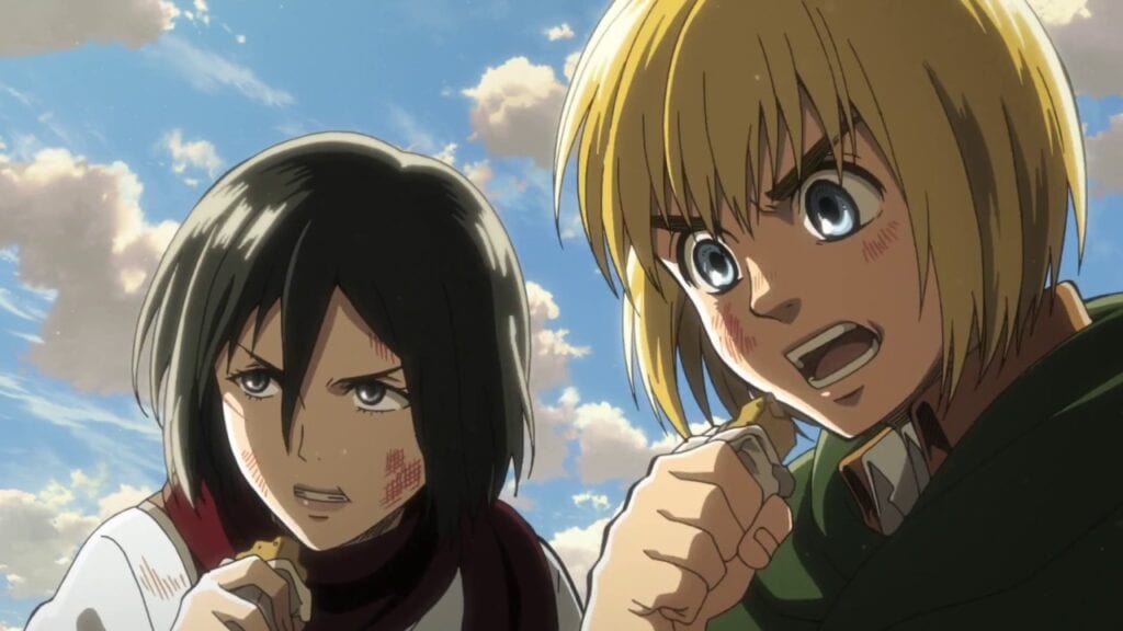 Attack on Titan Mikasa and Armin