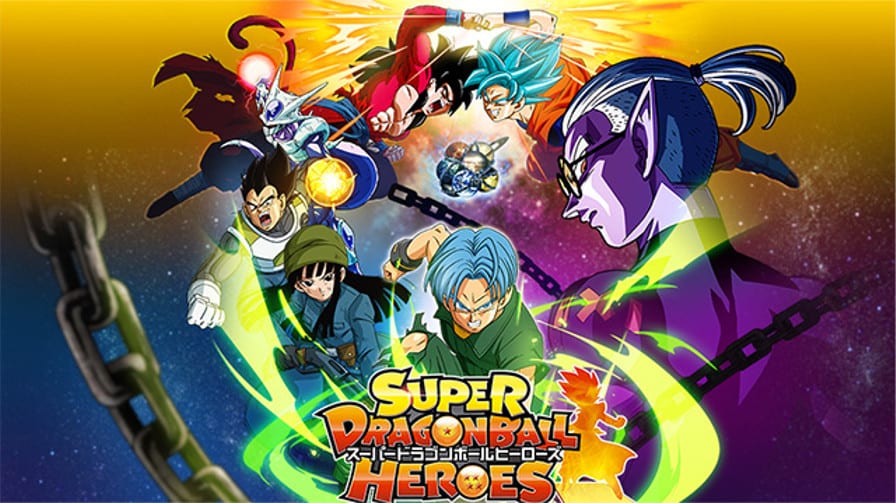 Super Dragon Ball Heroes ganha arte inédita de Goku e Vegeta