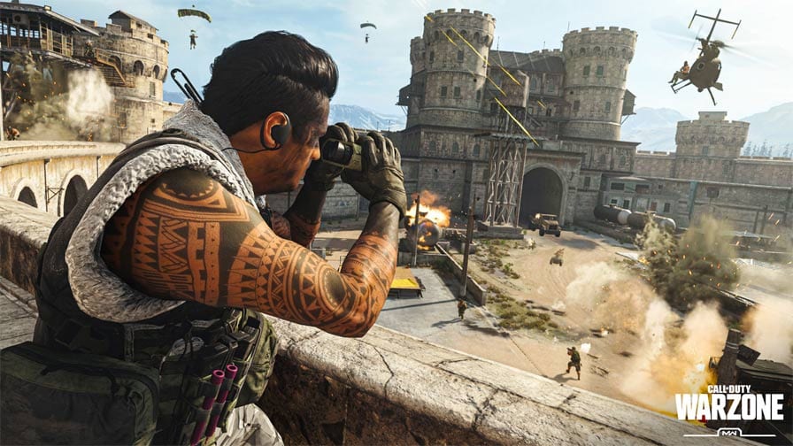 O battle royale Call of Duty: Warzone no dia de seu lançamento alcançou a marca de 6 milhões de jogadores