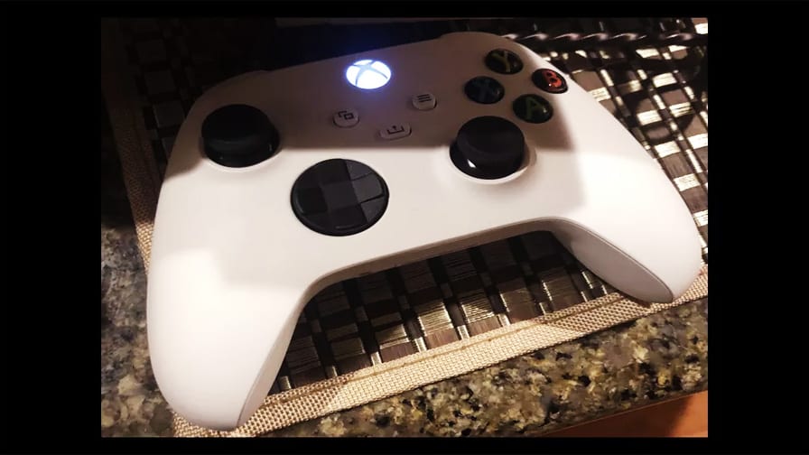 Xbox Series X controle branco