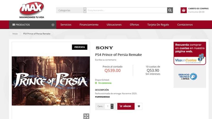 Prince of Persia Remake