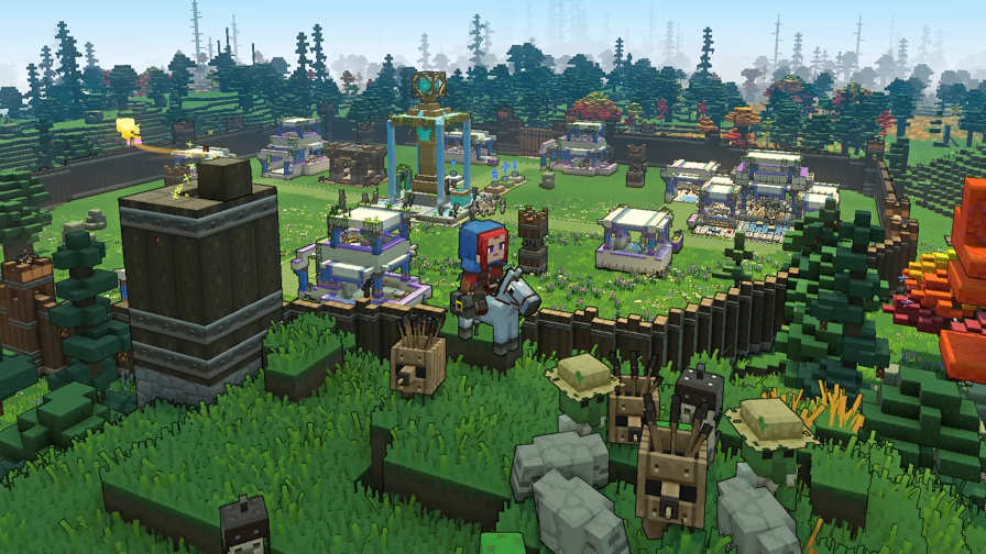 Minecraft Legends é revelado e chega ao PS4 e PS5 em 2023