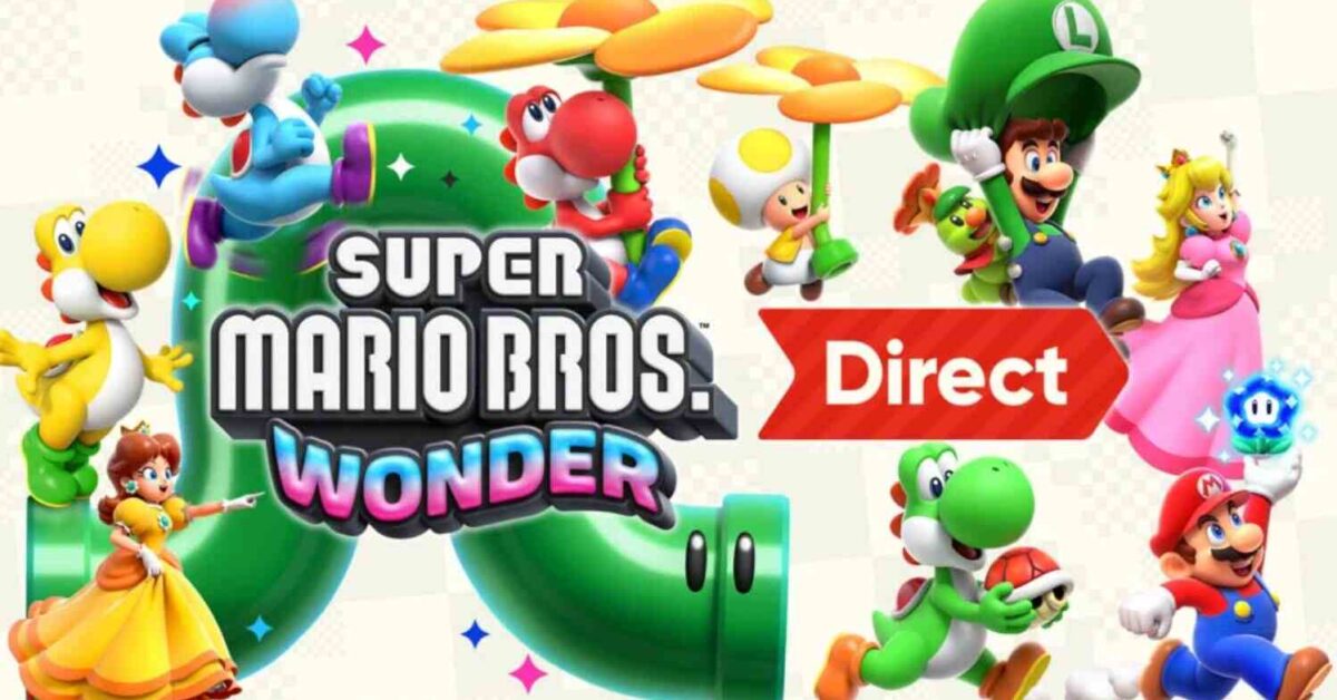 Super Mario Bros. Wonder Nintendo Direct