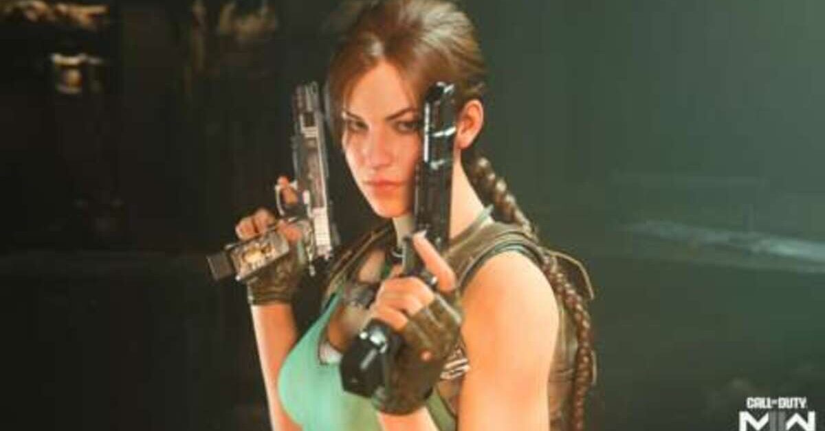 Tomb Raider Lara Croft Call of Duty