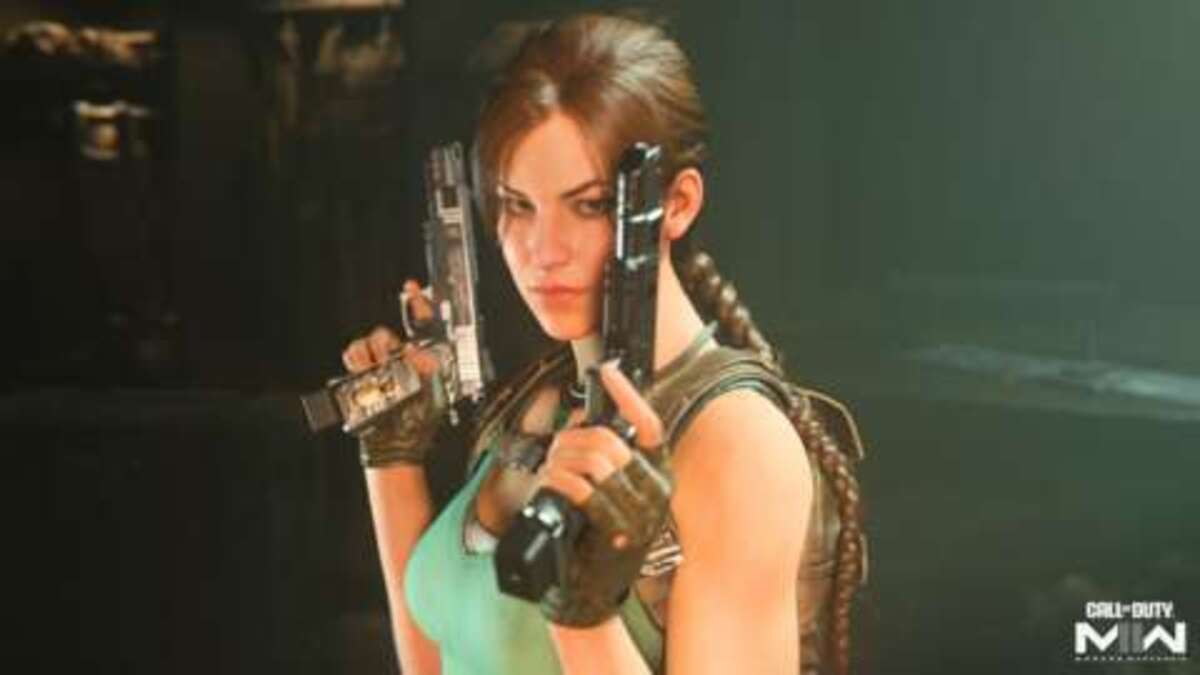 Tomb Raider Lara Croft Call of Duty