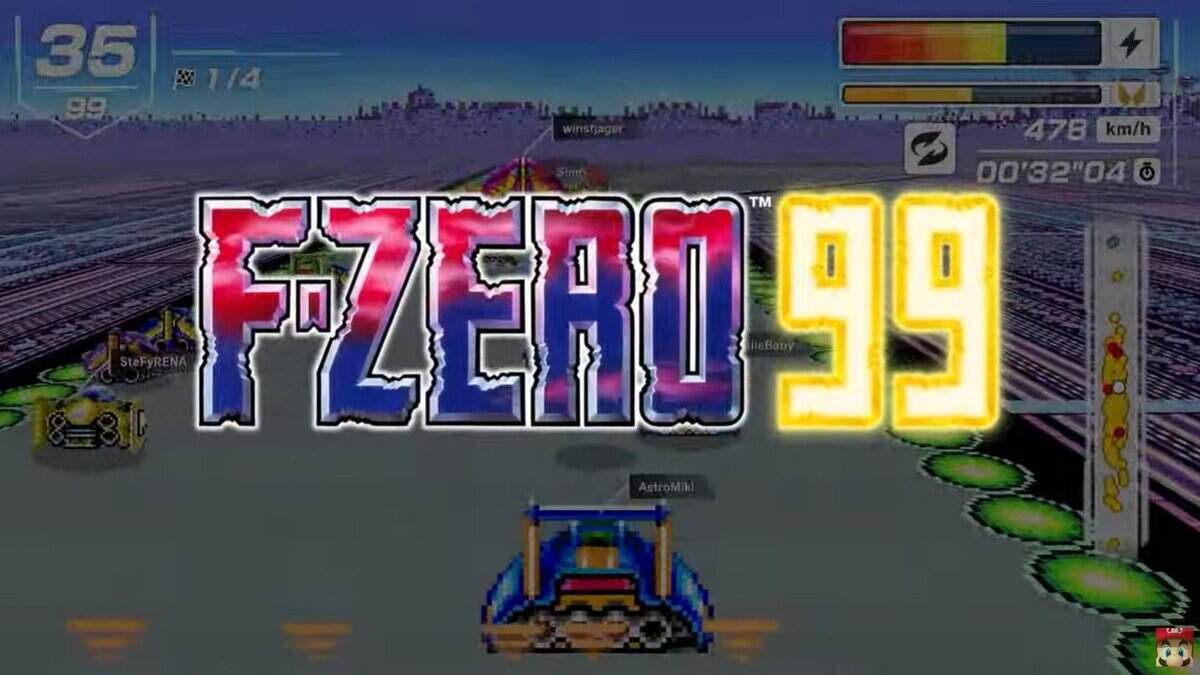 Nintendo Direct 14/09/23 – F-ZERO™ 99 é anunciado para Nintendo