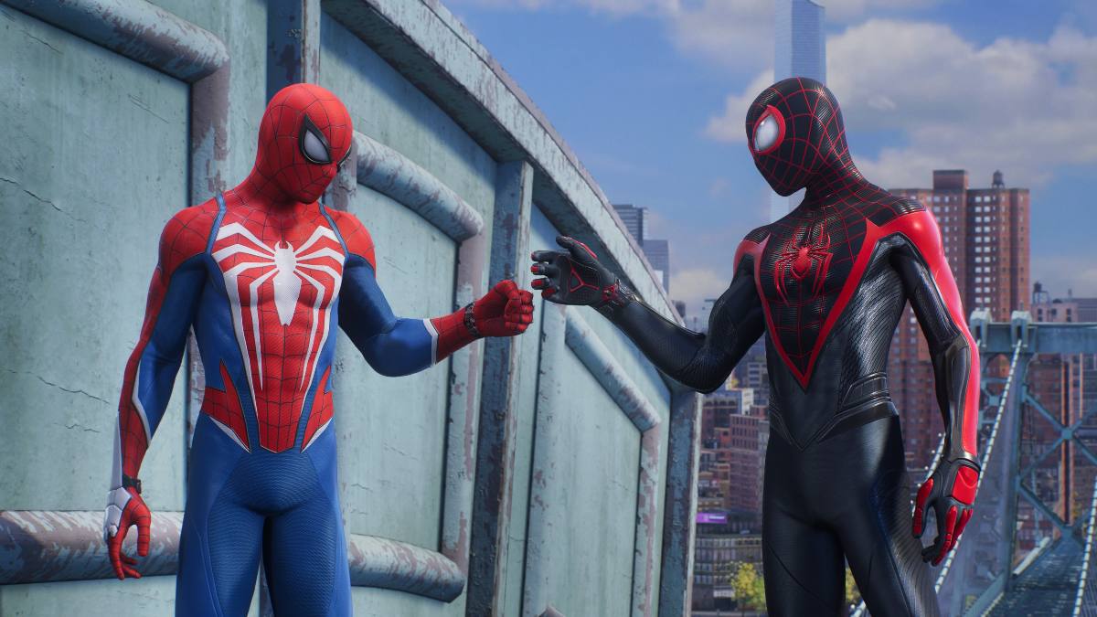 É hoje! Peter e Miles chegam ao PS5 em 'Spider-Man 2