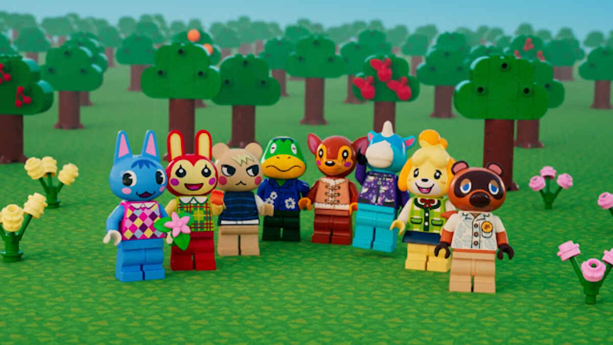 Animal crossing lego