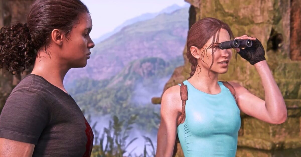 Lara Croft em Uncharted