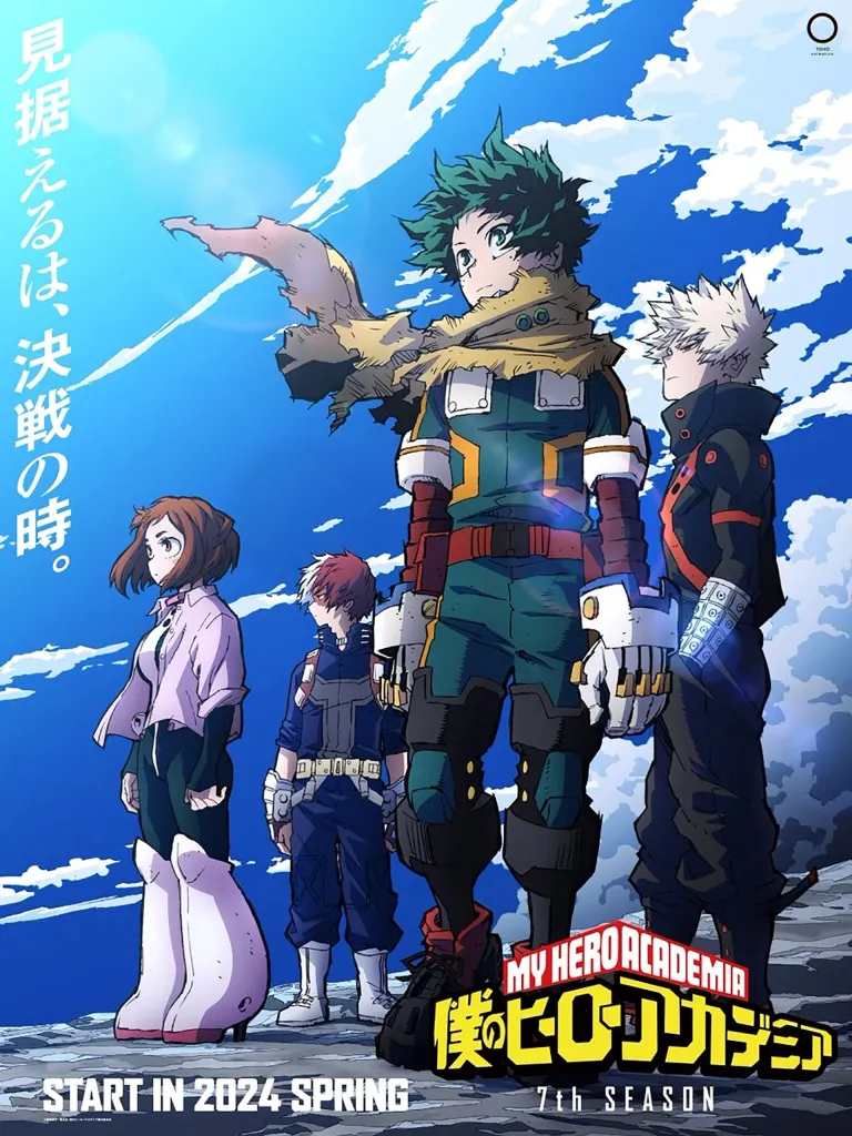 My Hero Academia: 7ª temporada estreia em 2024