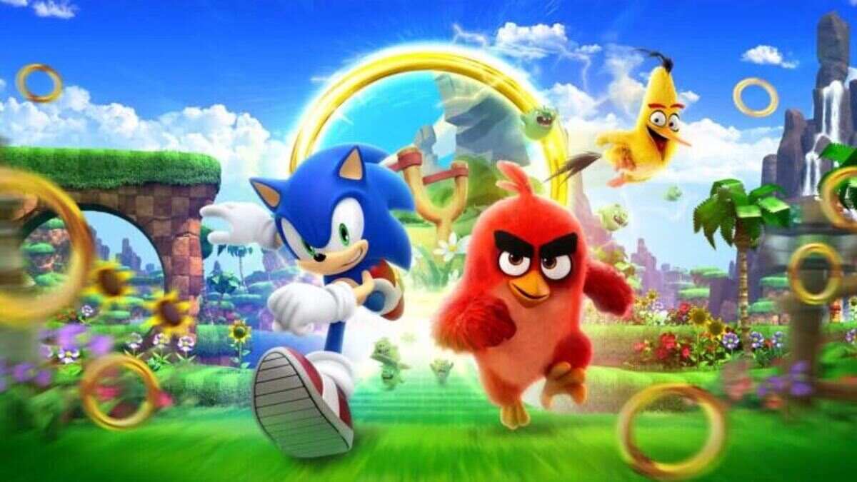 Sonic Angry Birds