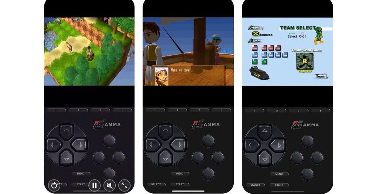 Gamma PS1 Emulador