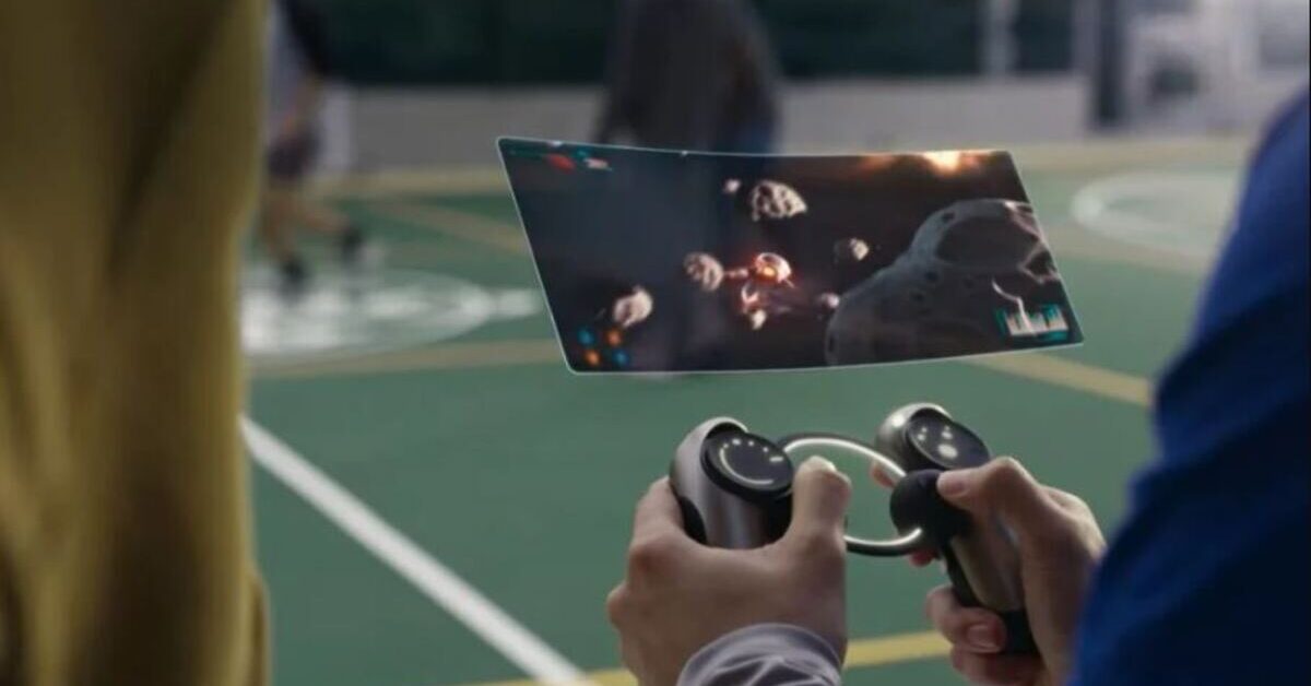 PlayStation controle futurista