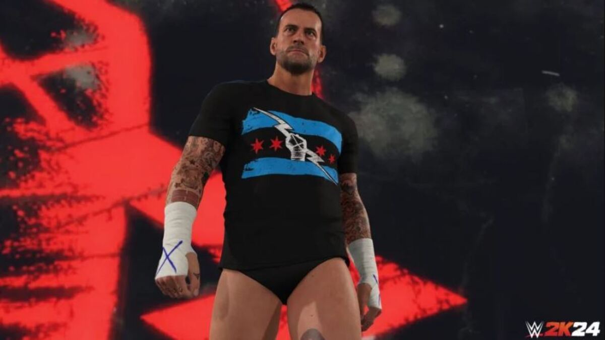 WWE 2K24 CM Punk